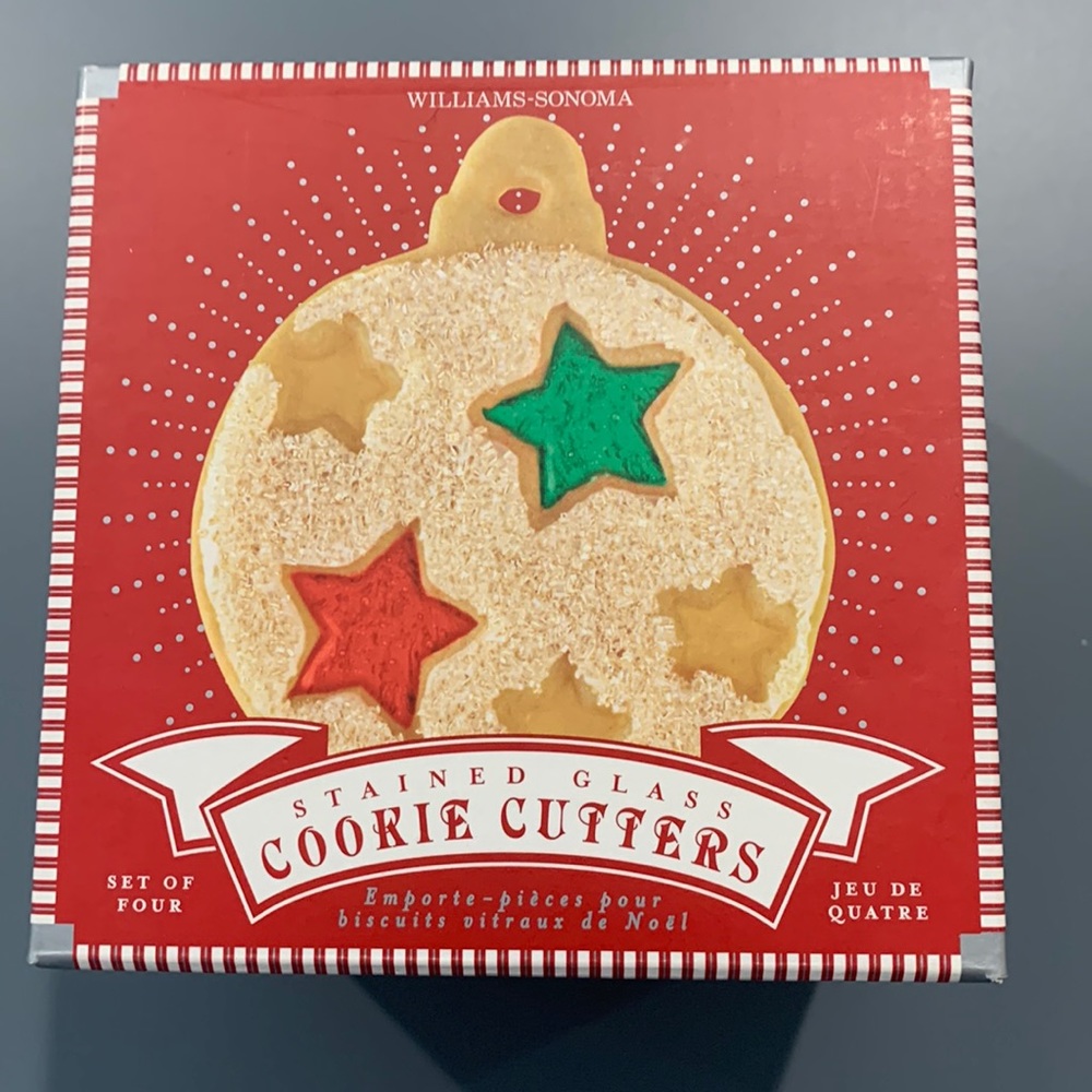 Stained Glass Cookie Cutters, NIB